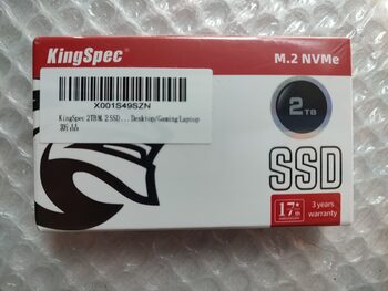 KingSpec 2TB M.2 SSD 2280 NVMe Gen4x4
