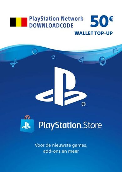 E-shop PlayStation Network Card 50 EUR (BE) PSN Key BELGIUM