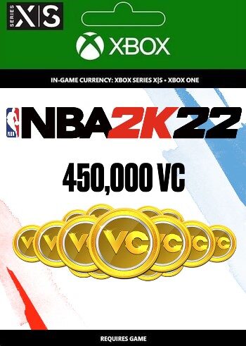 NBA 2K22: 450,000 VC XBOX LIVE Klucz EUROPE