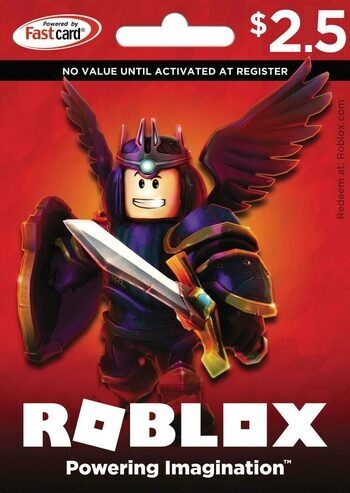 Roblox Card 2.5 USD Robux Key UNITED STATES