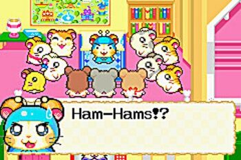 Hamtaro: Rainbow Rescue Game Boy Advance