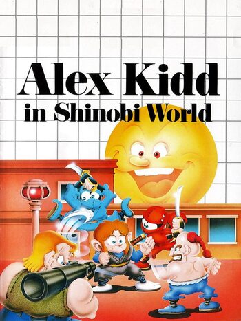 Alex Kidd in Shinobi World SEGA Master System