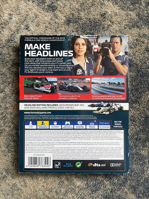F1 2018 Headline Edition PlayStation 4