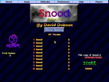 Snood (1996) Game Boy Advance