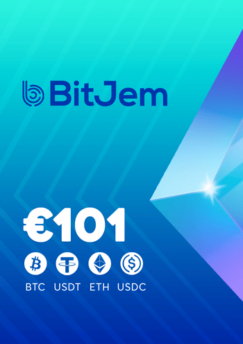 BitJem Crypto Gift Card 101 EUR Key GLOBAL