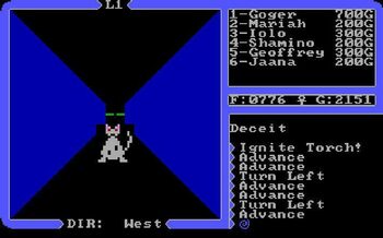 Ultima IV: Quest of the Avatar SEGA Master System