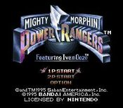 Mighty Morphin Power Rangers: The Movie SEGA Mega Drive for sale