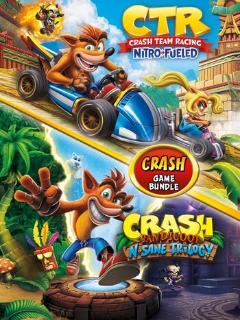 Crash Team Racing Nitro-Fueled + Crash Bandicoot N'Sane Trilogy Bundle PlayStation 4