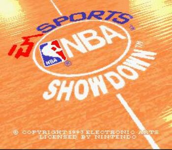 Get NBA Showdown SEGA Mega Drive