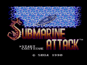 Submarine Attack SEGA Master System