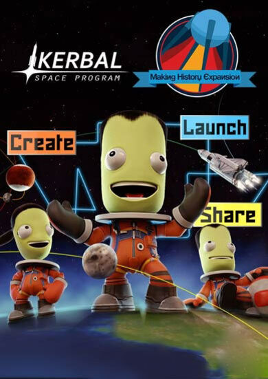 E-shop Kerbal Space Program: Making History (DLC) Steam Key GLOBAL