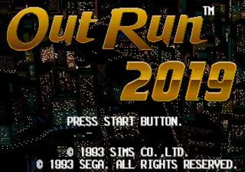 OutRun 2019 SEGA Mega Drive