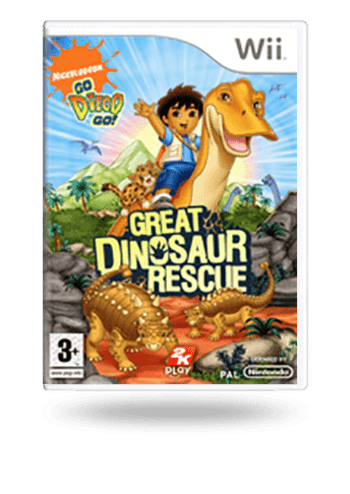 Go Diego Go! Great Dinosaur Rescue Wii