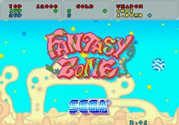 Fantasy Zone (1986) SEGA Master System