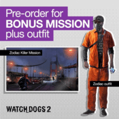 Watch Dogs 2 - Pre-Order Bonus (Zodiac Killer Mission) (DLC) (PS4) PSN Key UNITED STATES