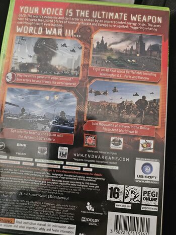 Tom Clancy's EndWar Xbox 360 for sale