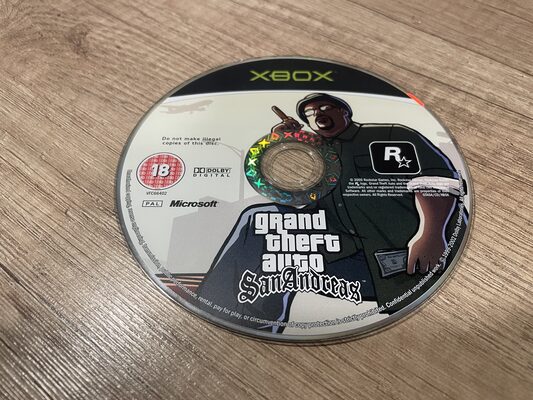 Grand Theft Auto: San Andreas Xbox