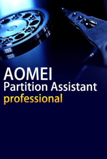 AOMEI Partition Assistant Professional + Free Lifetime Upgrades 1 Device Lifetime Key GLOBAL
