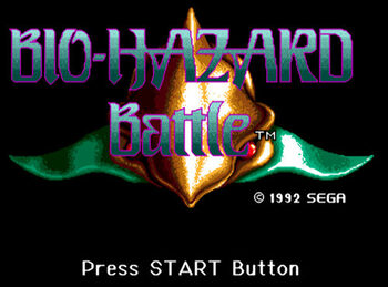 Bio-Hazard Battle SEGA Mega Drive