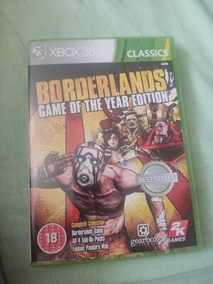 Borderlands Game Of The Year Edition Xbox 360