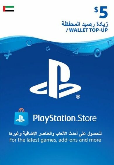 E-shop PlayStation Network Card 5 USD (UAE) PSN Key UNITED ARAB EMIRATES