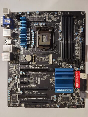 Gigabyte GA-Z77X-D3H Intel Z77 ATX DDR3 LGA1155 3 x PCI-E x16 Slots Motherboard