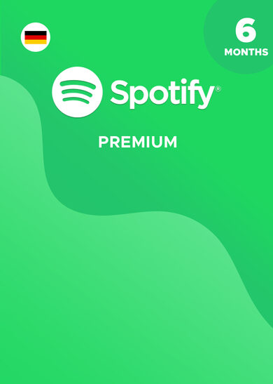 E-shop Spotify Premium 6 Months Key GERMANY