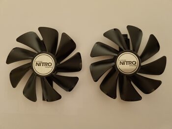 Sapphire Nitro RX470 RX480 RX570 RX580 RX590 Ventiliatoriai