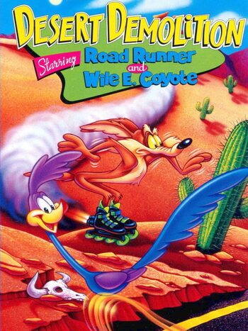 Desert Demolition Starring Road Runner and Wile E. Coyote SEGA Mega Drive