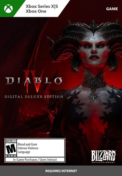 E-shop Diablo® IV - Digital Deluxe Edition XBOX LIVE Key EUROPE