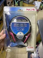 Auriculares NGS con micrófono