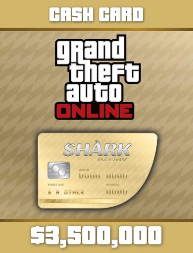 Grand Theft Auto Online: Whale Shark Cash Card (PC) Rockstar Games Launcher Key GLOBAL