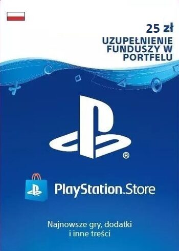 PlayStation Network Card 25 PLN PSN Klucz POLAND
