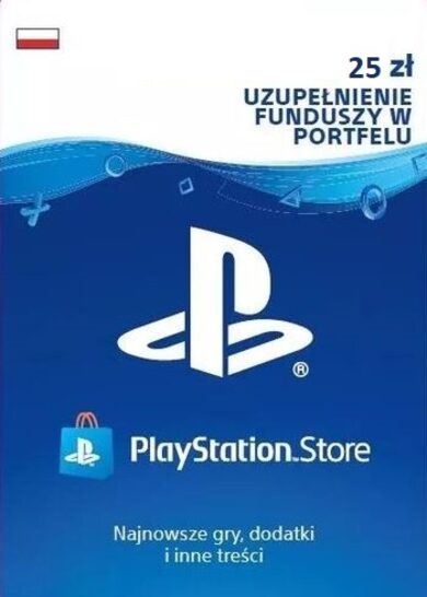 E-shop PlayStation Network Card 25 PLN (PL) PSN Key POLAND
