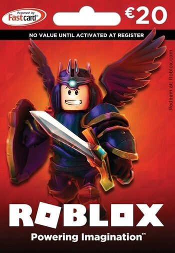 Roblox Card 20 EUR Código de Robux EUROPE