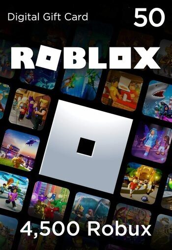 Roblox Card 50 GBP Robux Key UNITED KINGDOM