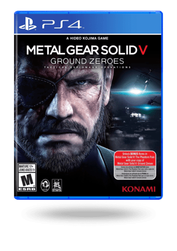 METAL GEAR SOLID V: GROUND ZEROES PlayStation 4