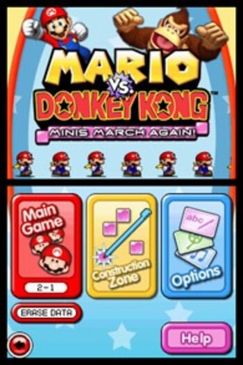 Redeem Mario vs. Donkey Kong: Minis March Again! Nintendo DS