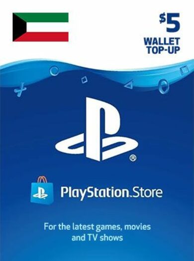 E-shop PlayStation Network Card 5 USD (KWD) PSN Key KUWAIT