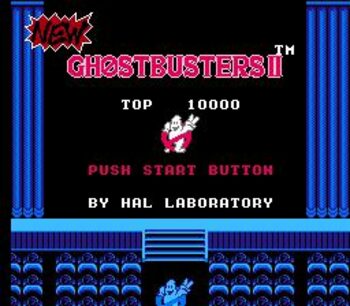 New Ghostbusters II Game Boy