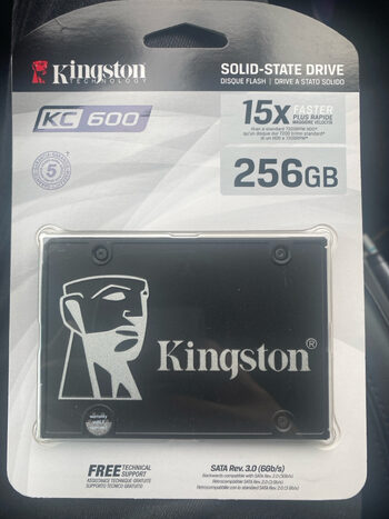 Kingston KC600 256 GB SSD Storage