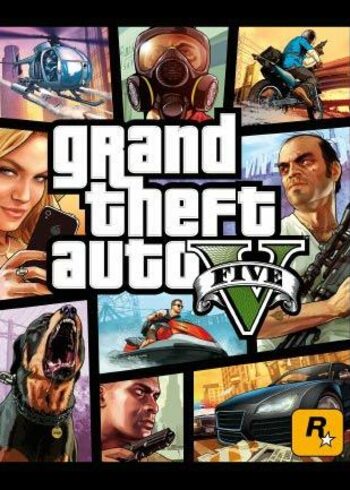 Grand Theft Auto V + Megalodon Shark Cash Card Rockstar Games Launcher Key GLOBAL
