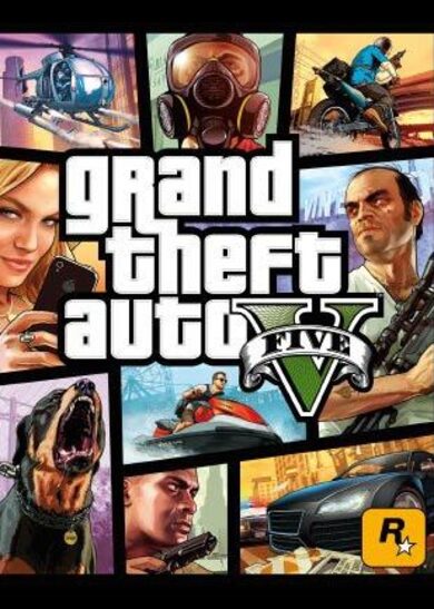 E-shop Grand Theft Auto V + Megalodon Shark Cash Card Rockstar Games Launcher Key GLOBAL
