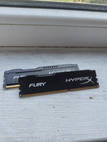 Kingston HyperX FURY 8 GB (2 x 4 GB) DDR3-1600 Black PC RAM