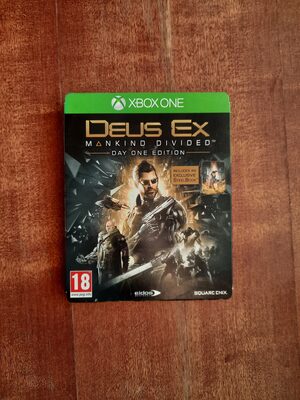 Deus Ex: Mankind Divided Steelbook Edition Day One Xbox One