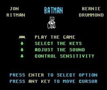 Redeem Batman Commodore / Amiga