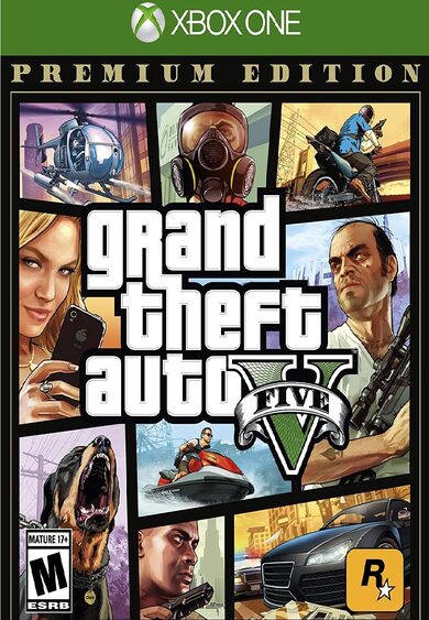 E-shop Grand Theft Auto V: Premium Edition XBOX LIVE Key TURKEY