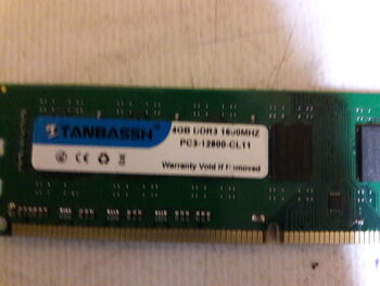 RAM Tanbash 4GB DDR3 1600MHZ PC3-12800-CL11 Operatyvioji atmintis