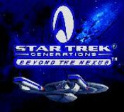 Get Star Trek Generations: Beyond the Nexus Game Boy