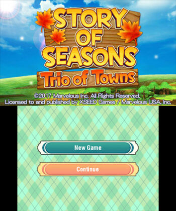 Story of Seasons: Trio of Towns Nintendo 3DS for sale